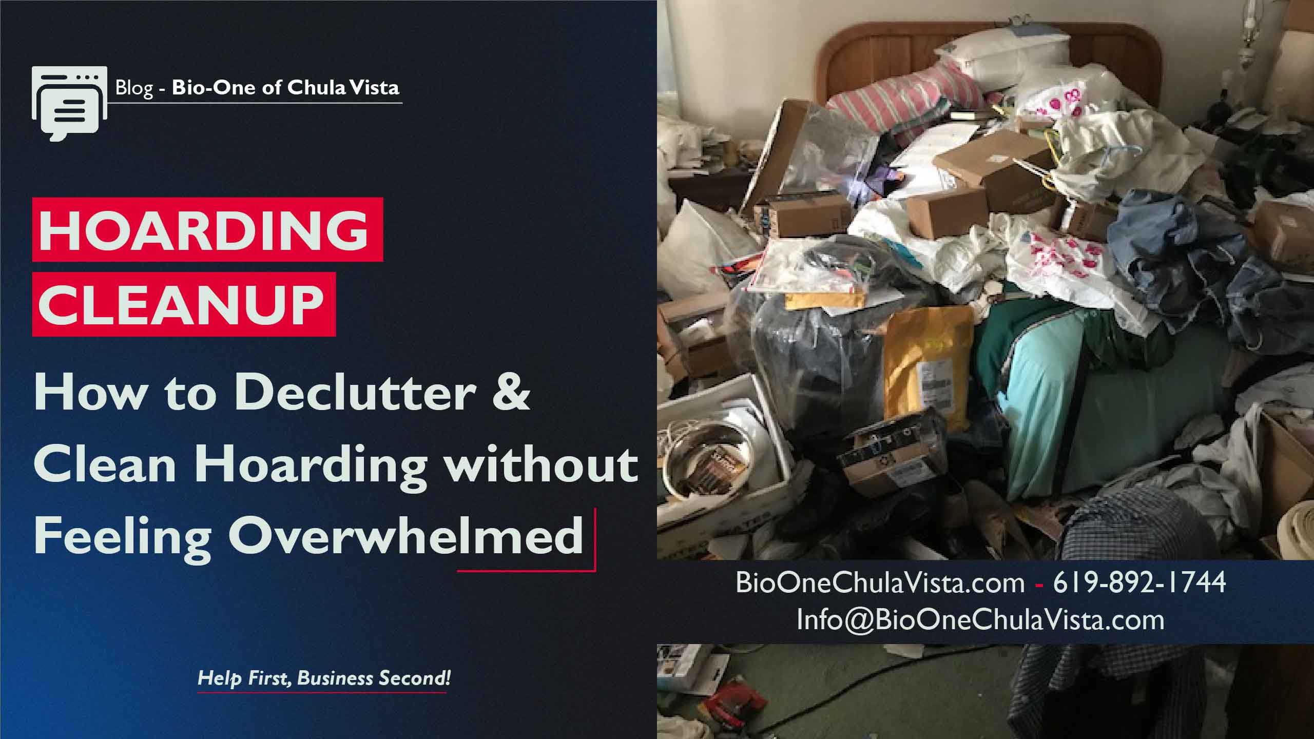 Bio-One CV - How to Declutter & Clean Hoarding without Feeling Overwhelmed