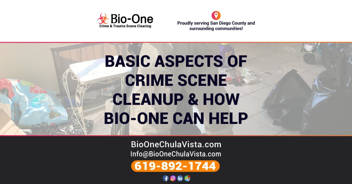 Basic Aspects of Crime Scene Cleanup & How Bio-One Can Help