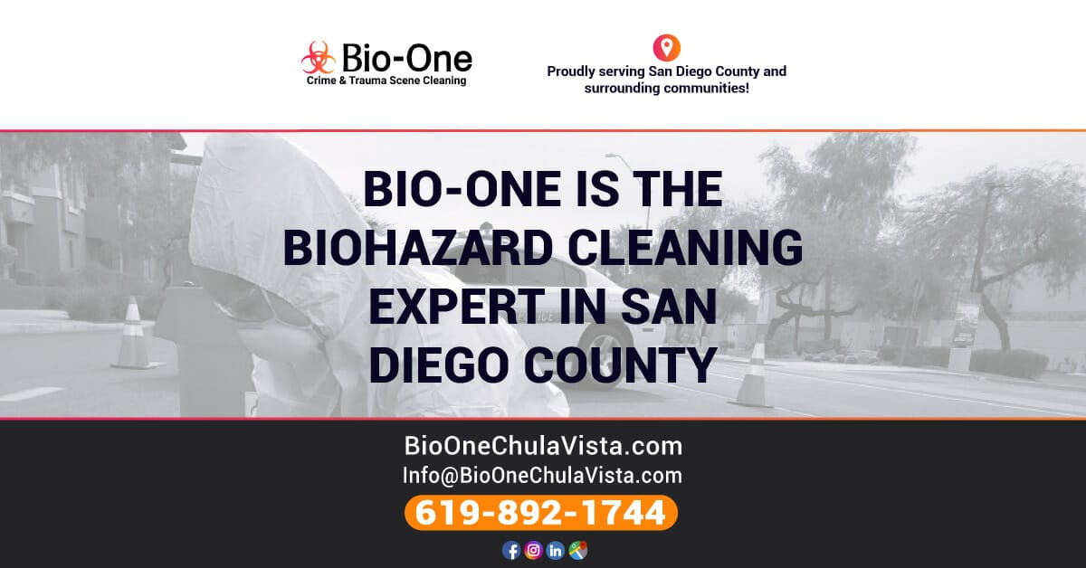 Bio-One is the Biohazard Cleaning Expert in San Diego County