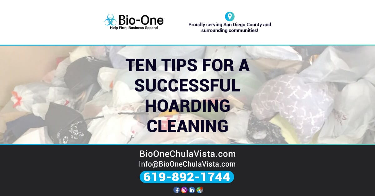 Hoarding Disorder - 10 tips for a Successful Hoarding Cleaning