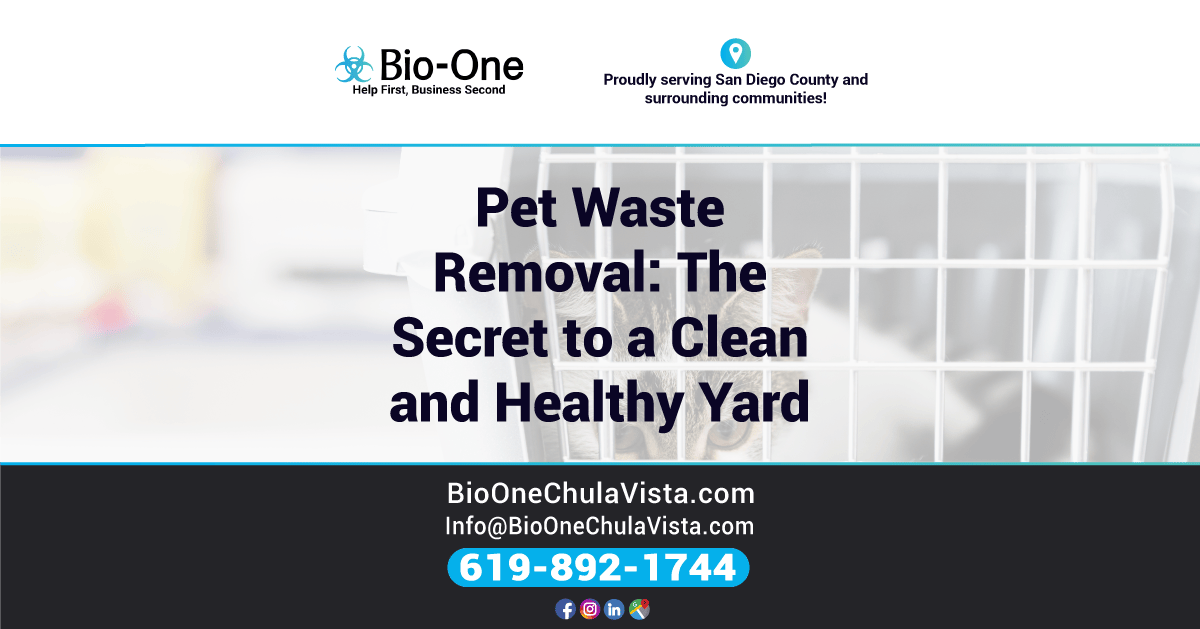 Pet Waste Removal: The Secret to a Clean and Healthy Yard