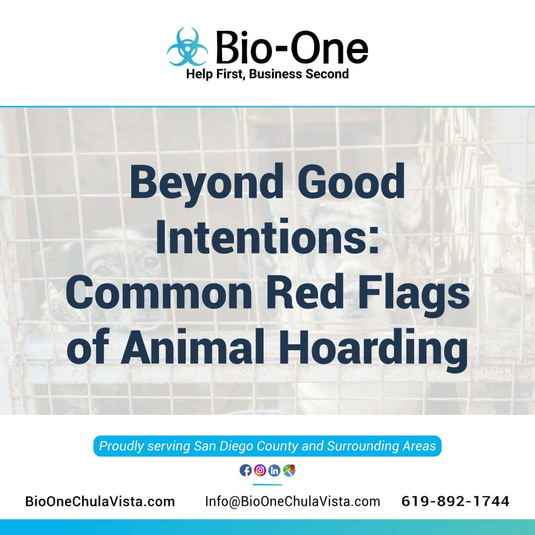 Beyond Good Intentions: Common Red Flags of Animal Hoarding - Bio-One of Chula Vista